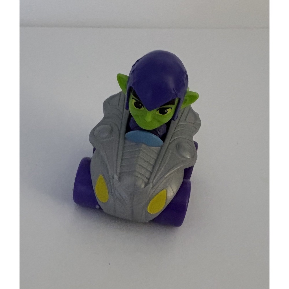 Disney Jr Marvel Comics Green Goblin Spidey Amazing Friends Mini Car Vehicle